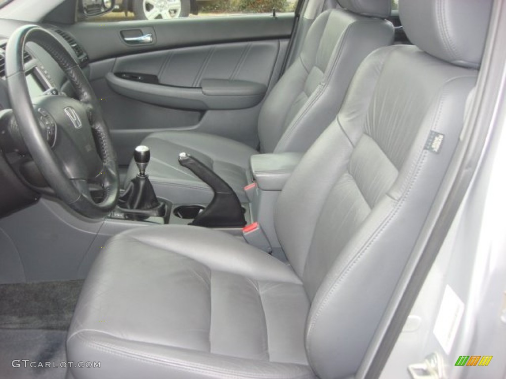Gray Interior 2006 Honda Accord EX-L V6 Sedan Photo #76258508
