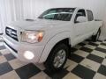 2008 Super White Toyota Tacoma V6 PreRunner TRD Sport Double Cab  photo #3