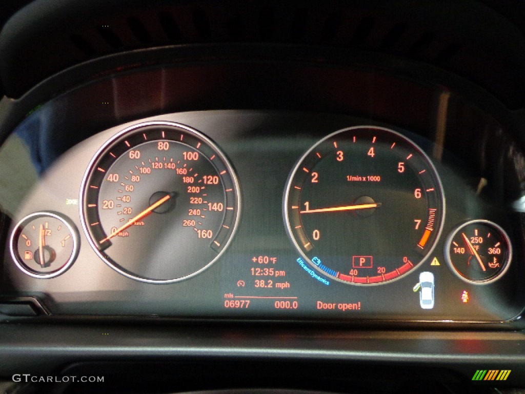 2012 BMW 5 Series 528i xDrive Sedan Gauges Photo #76259096