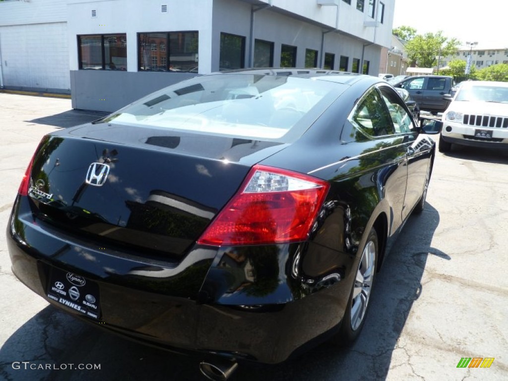 2009 Accord EX Coupe - Crystal Black Pearl / Black photo #5