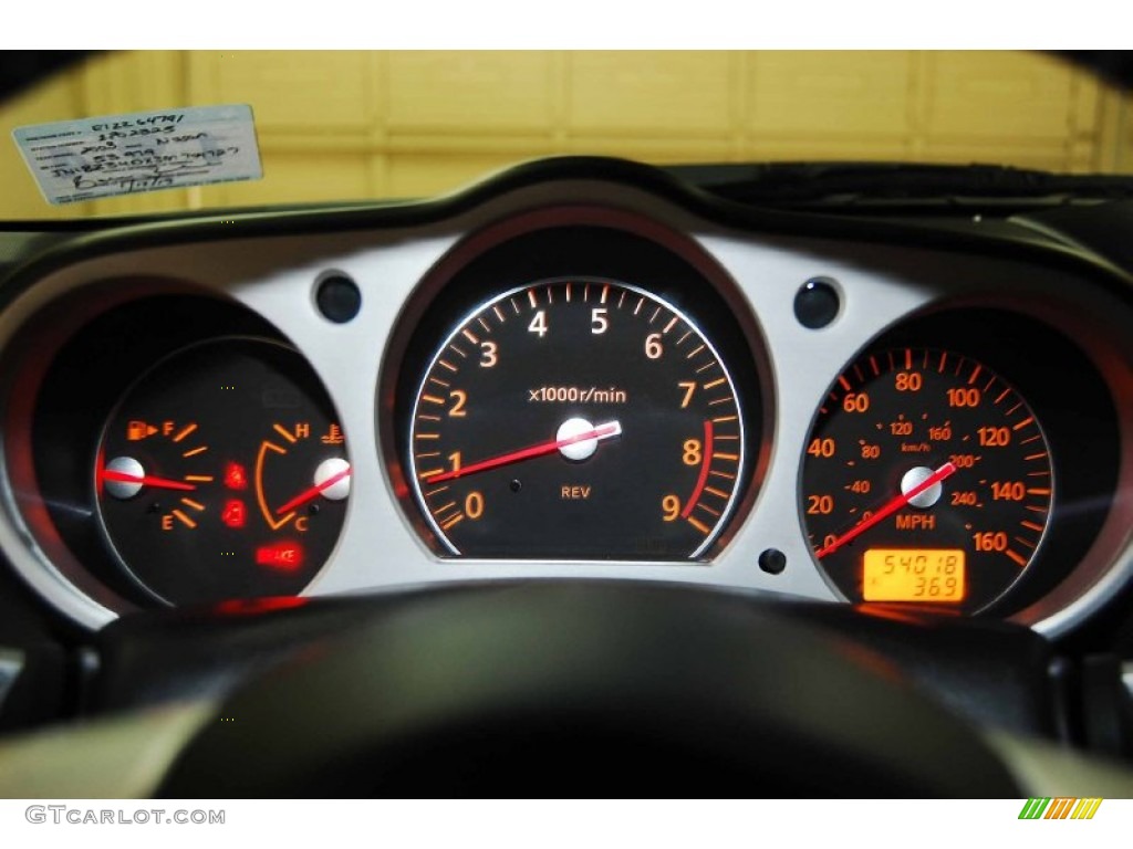 2008 Nissan 350Z Coupe Gauges Photos