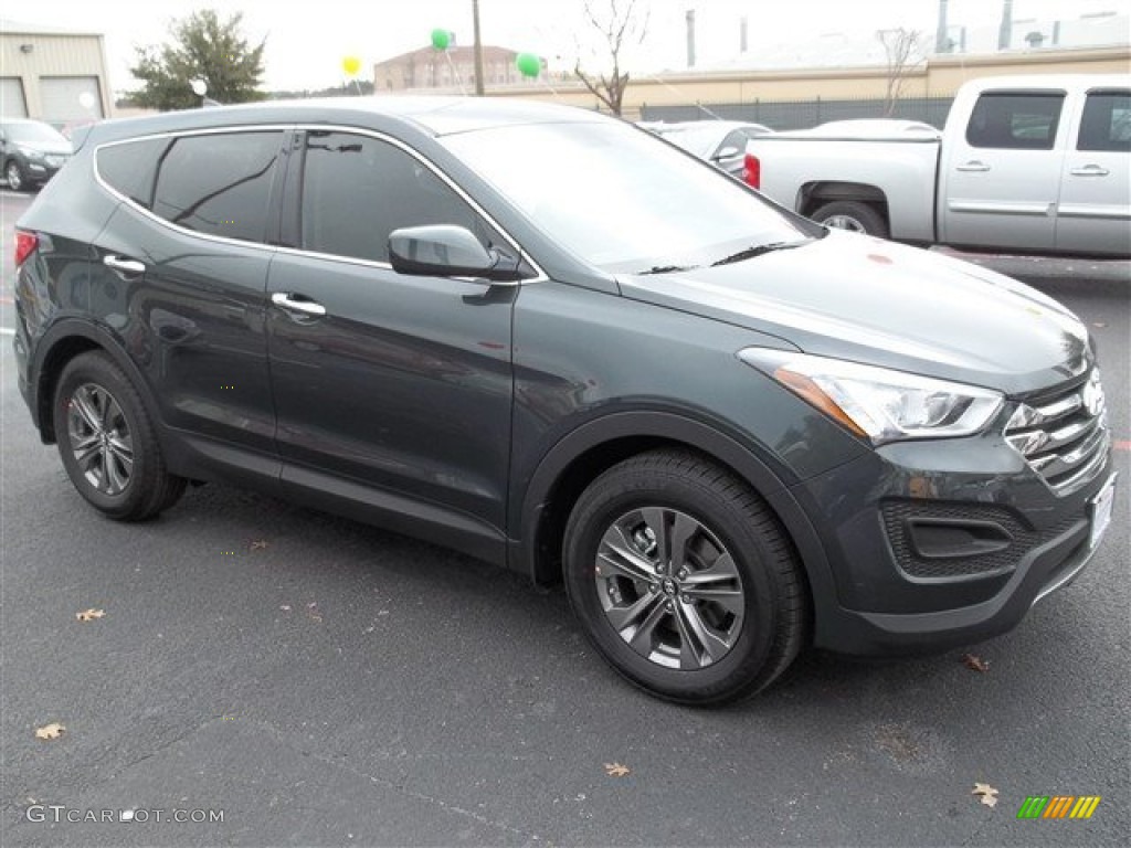 Juniper Green 2013 Hyundai Santa Fe Sport Exterior Photo #76261205