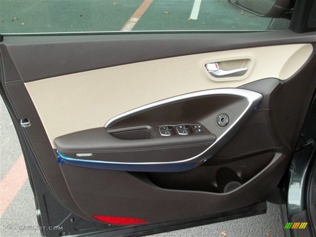 2013 Hyundai Santa Fe Sport Beige Door Panel Photo #76261295