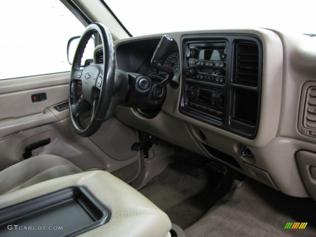 2005 Silverado 1500 Z71 Extended Cab 4x4 - Dark Green Metallic / Tan photo #22