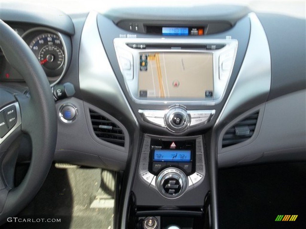 2013 Elantra Limited - Titanium Gray Metallic / Gray photo #15