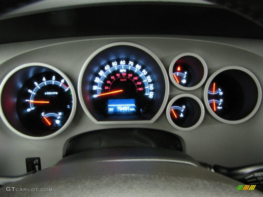 2007 Toyota Tundra Limited CrewMax 4x4 Gauges Photo #76261658
