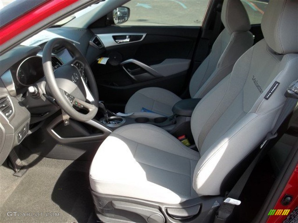 2013 Hyundai Veloster Standard Veloster Model Front Seat Photo #76261970