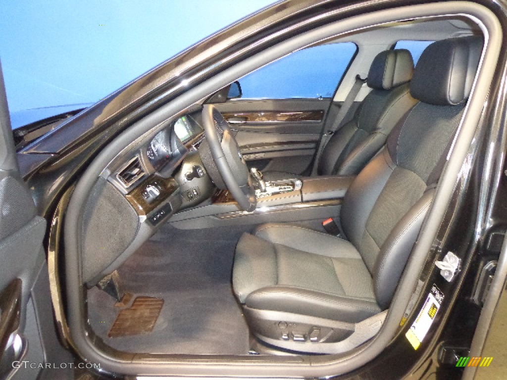2012 BMW 7 Series ActiveHybrid 750i Sedan Front Seat Photo #76262306