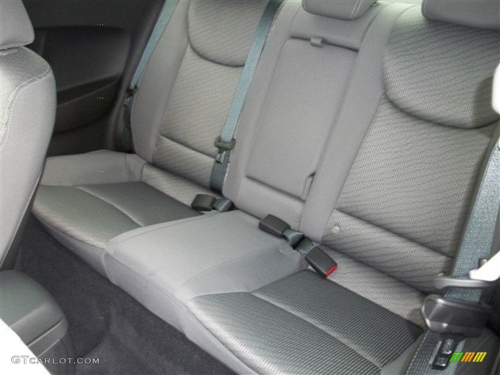 2013 Elantra Coupe GS - Titanium Gray Metallic / Gray photo #9