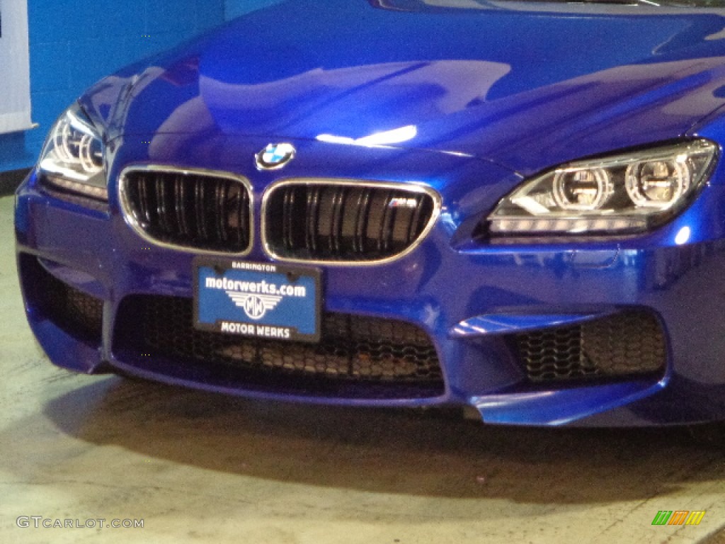 2012 M6 Convertible - San Marino Blue Metallic / Black photo #3