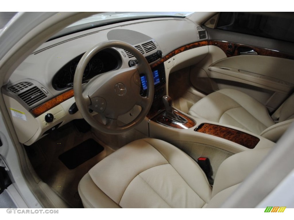 Stone Interior 2006 Mercedes-Benz E 350 Sedan Photo #76262765