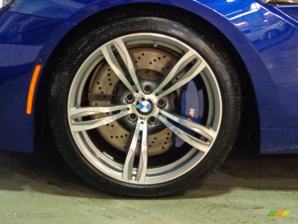 2012 M6 Convertible - San Marino Blue Metallic / Black photo #19
