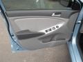 2013 Hyundai Accent Gray Interior Door Panel Photo