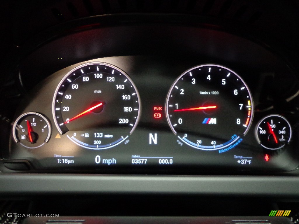2012 BMW M6 Convertible Gauges Photo #76263476
