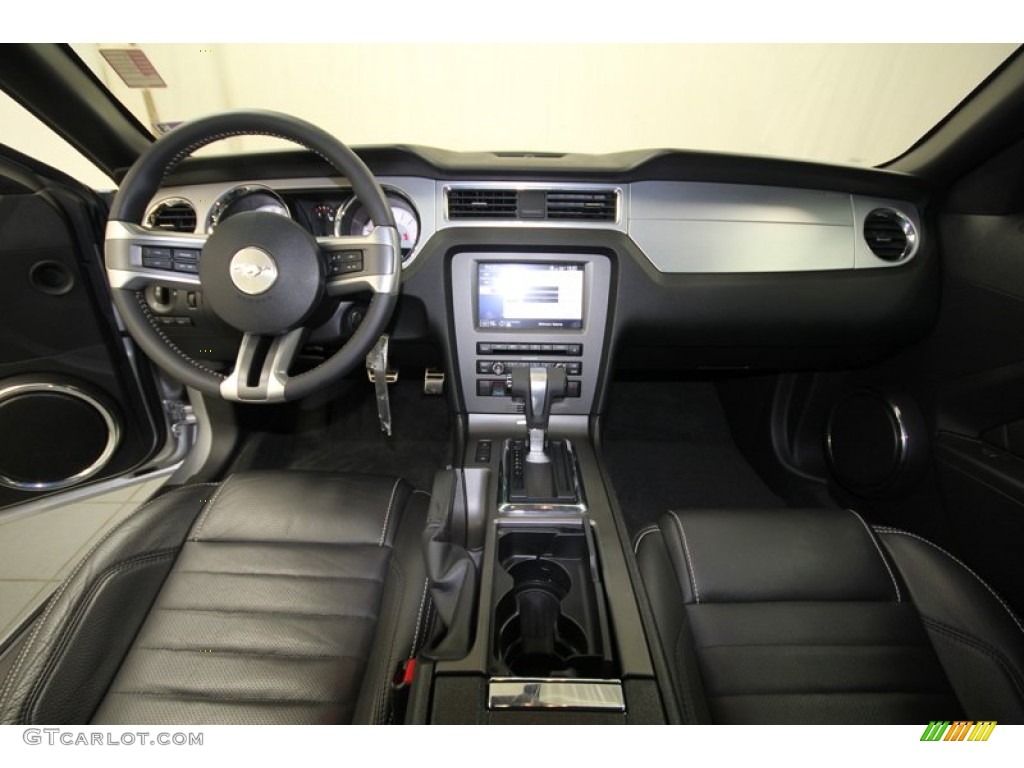 2012 Mustang GT Premium Convertible - Ingot Silver Metallic / Charcoal Black photo #4