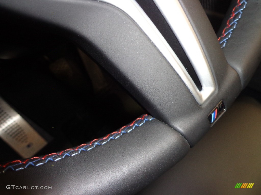 2012 M6 Convertible - San Marino Blue Metallic / Black photo #34