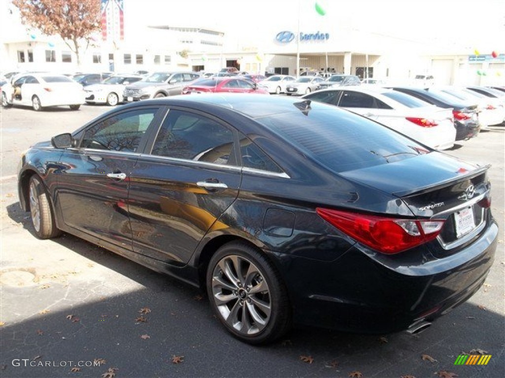 2013 Sonata SE - Pacific Blue Pearl / Gray photo #3