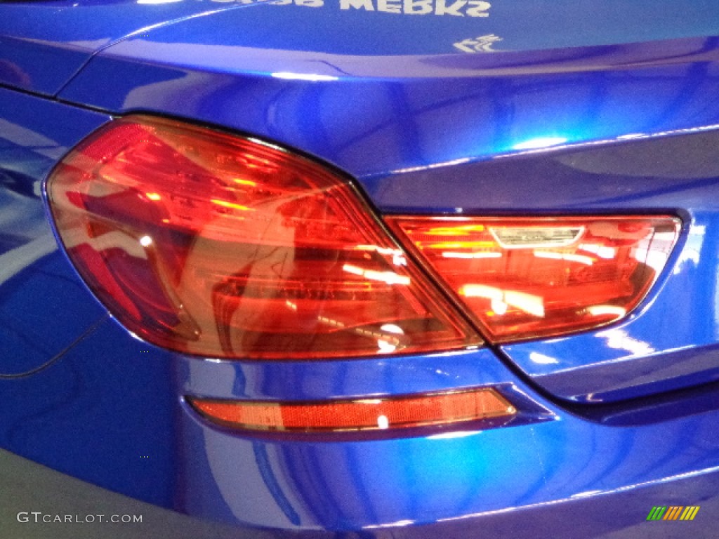 2012 M6 Convertible - San Marino Blue Metallic / Black photo #37