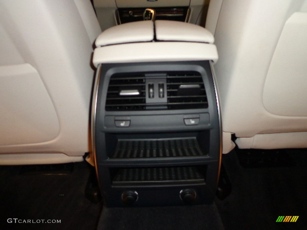 2012 5 Series 550i xDrive Gran Turismo - Dark Graphite Metallic II / Ivory White/Black photo #28