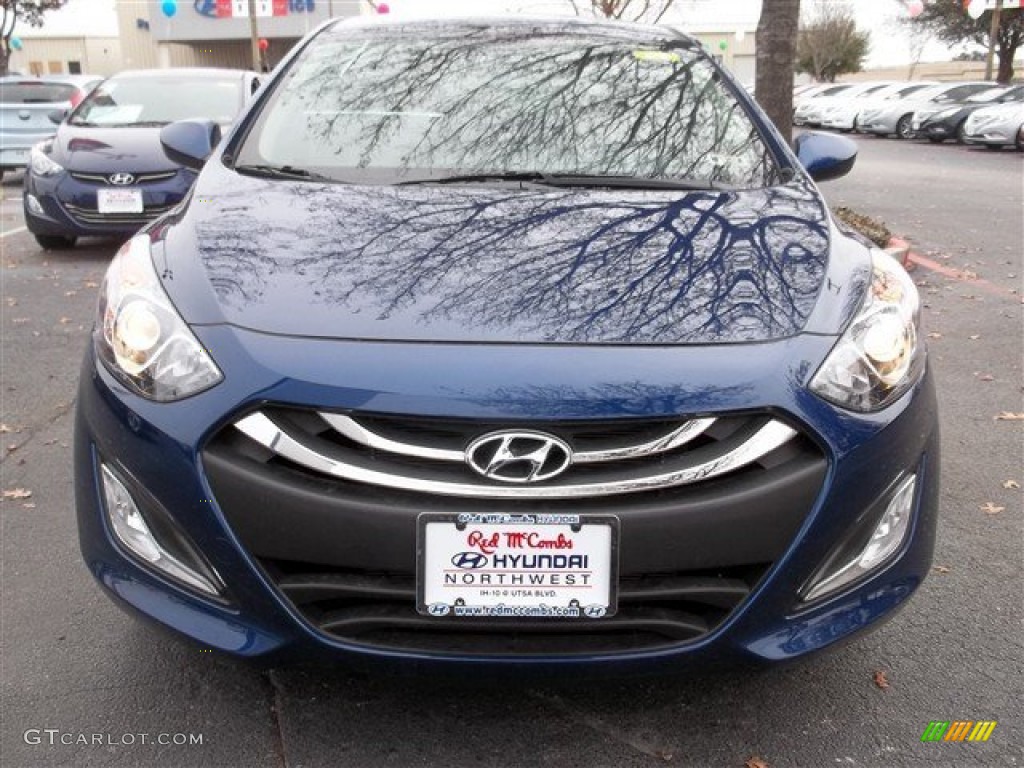 2013 Elantra GT - Atlantic Blue / Beige photo #1