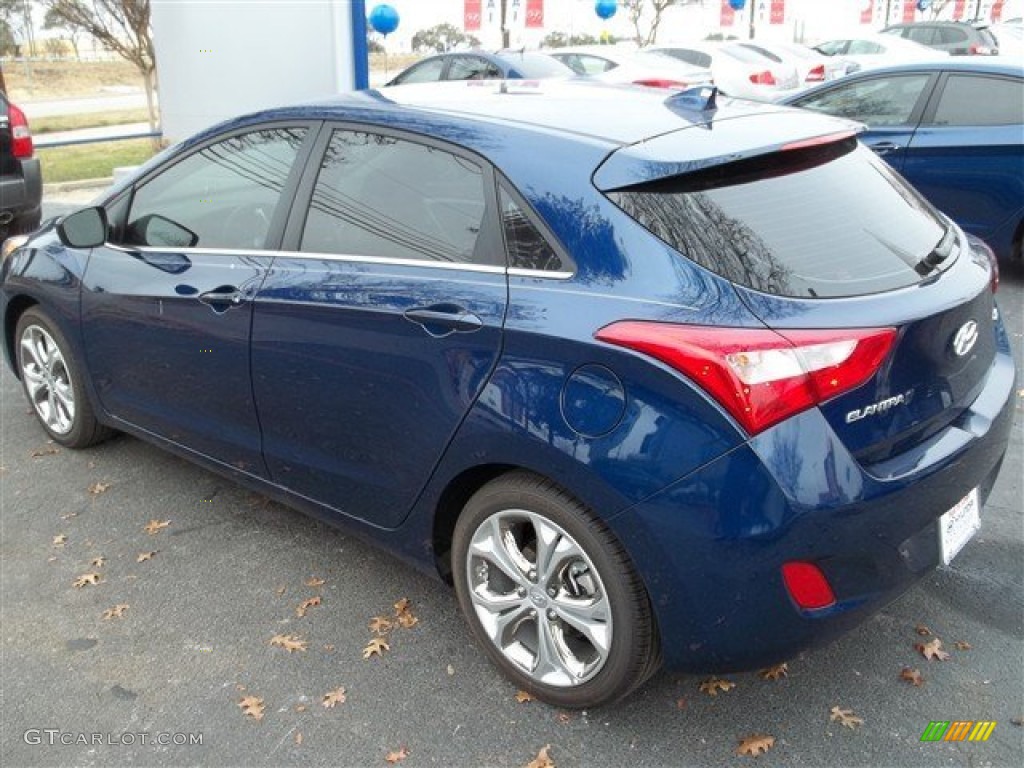 2013 Elantra GT - Atlantic Blue / Beige photo #4