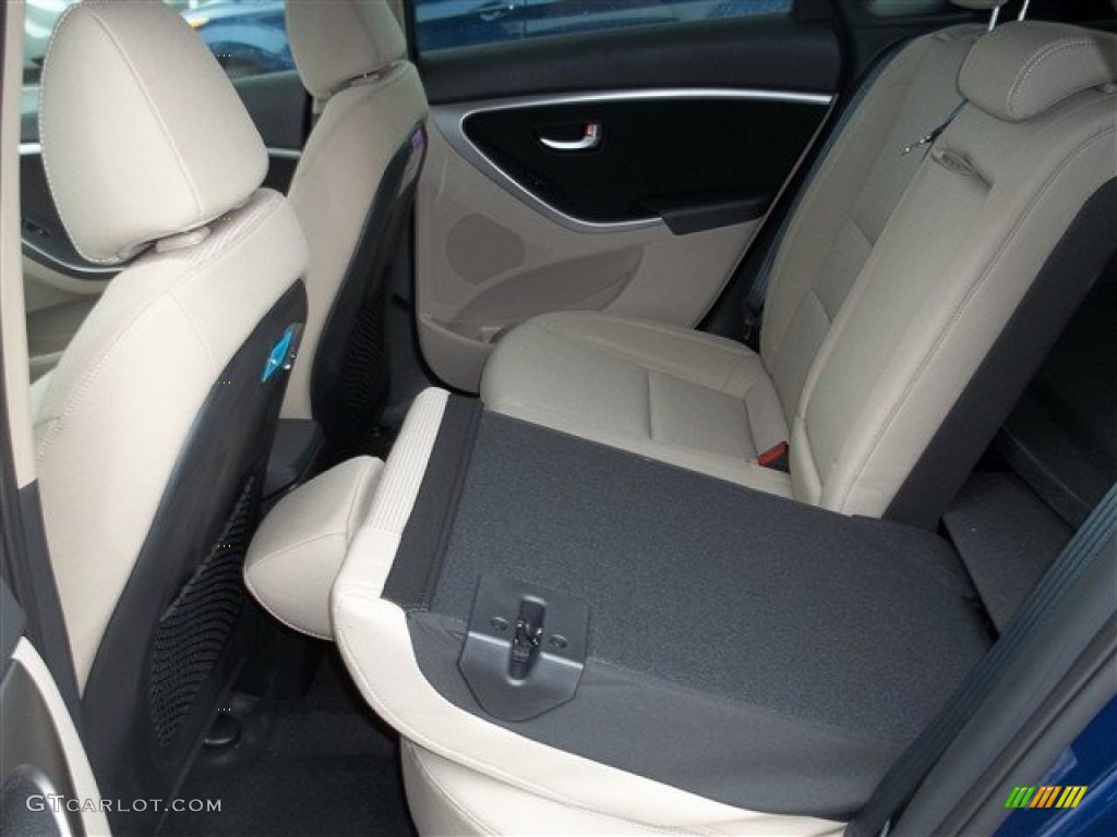 2013 Elantra GT - Atlantic Blue / Beige photo #7
