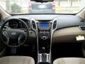 Beige 2013 Hyundai Elantra GT Dashboard