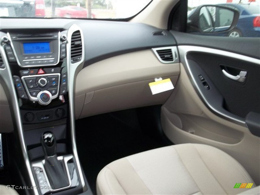 2013 Elantra GT - Atlantic Blue / Beige photo #15