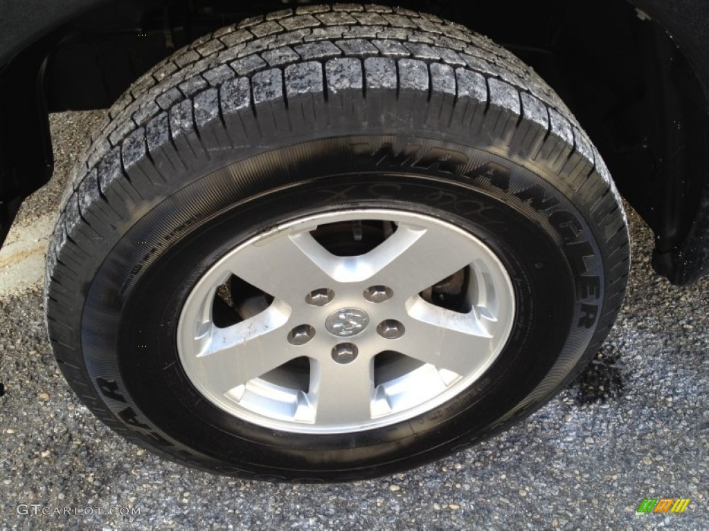 2011 Ram 1500 SLT Quad Cab 4x4 - Brilliant Black Crystal Pearl / Dark Slate Gray/Medium Graystone photo #8