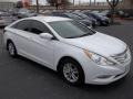 Shimmering White 2013 Hyundai Sonata GLS Exterior