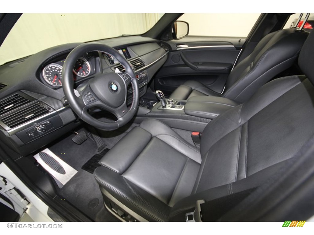 Black Interior 2012 BMW X6 M Standard X6 M Model Photo #76265603