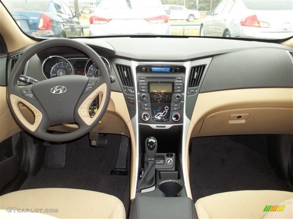2013 Hyundai Sonata GLS Camel Dashboard Photo #76265610