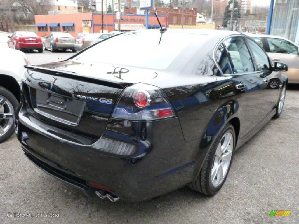 2009 G8 GT - Panther Black / Onyx photo #5