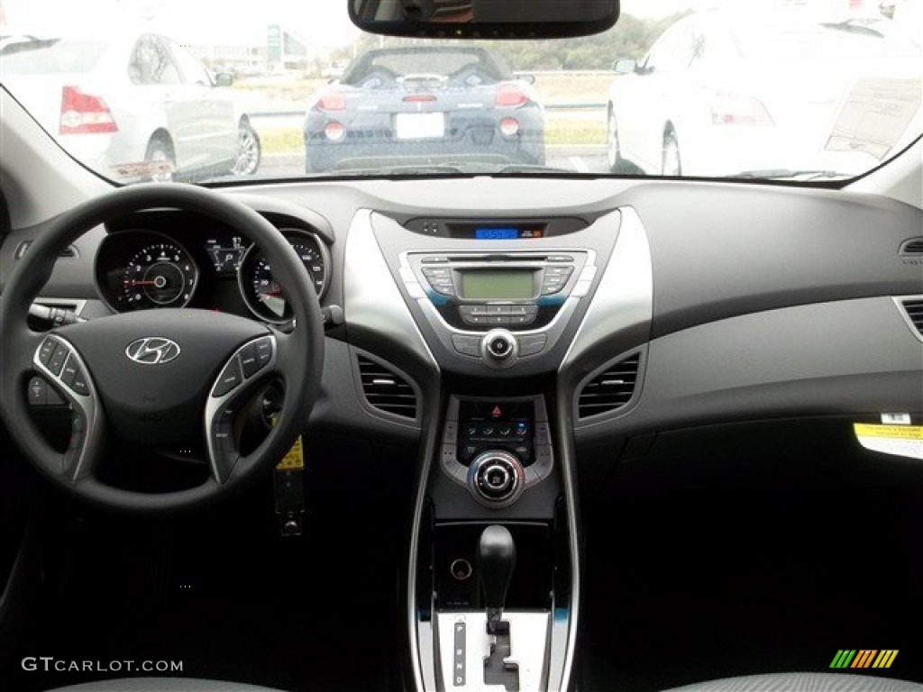 2013 Elantra GLS - Harbor Gray Metallic / Gray photo #12