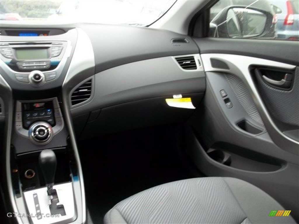2013 Elantra GLS - Harbor Gray Metallic / Gray photo #13