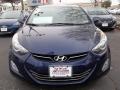 2013 Indigo Night Hyundai Elantra Limited  photo #1