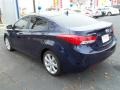 2013 Indigo Night Hyundai Elantra Limited  photo #3