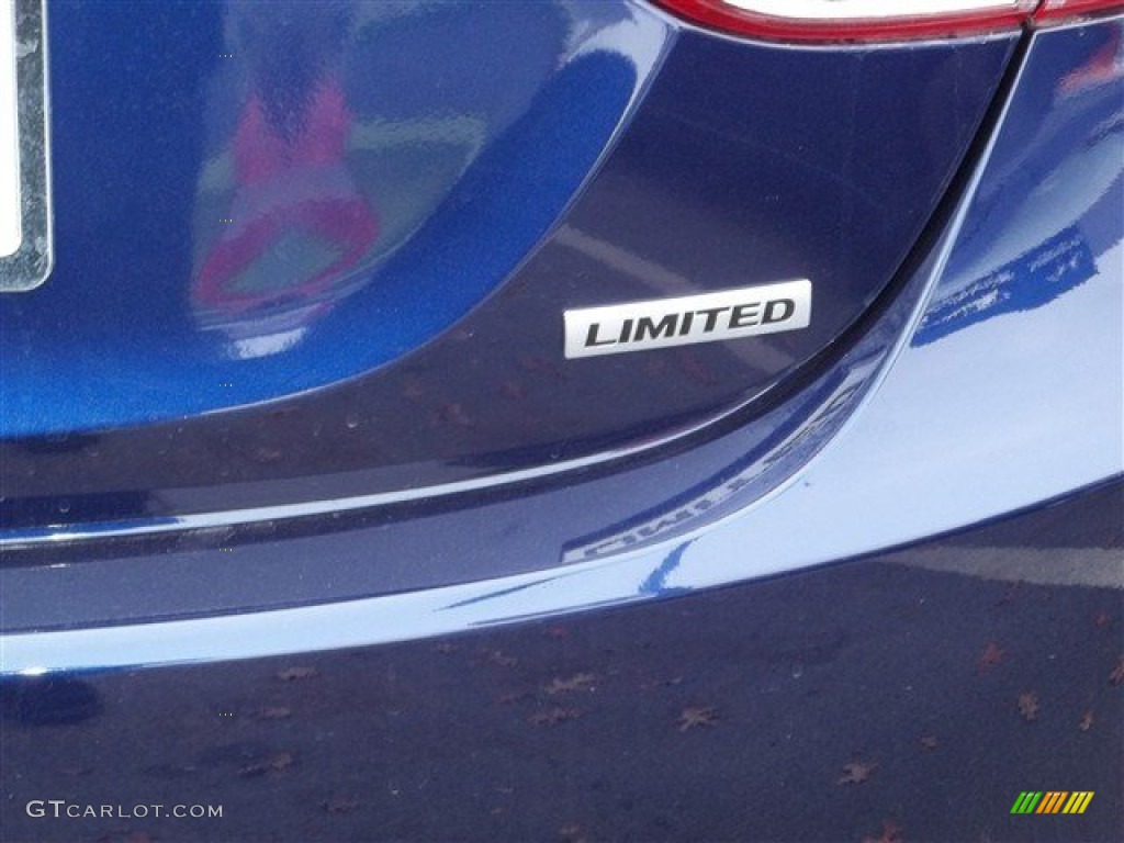 2013 Elantra Limited - Indigo Night / Gray photo #5