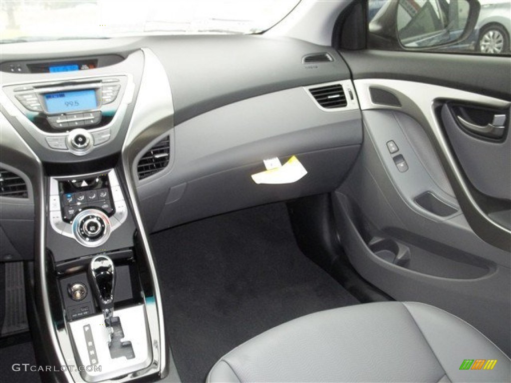 2013 Elantra Limited - Indigo Night / Gray photo #15