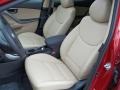 2013 Red Allure Hyundai Elantra Limited  photo #8
