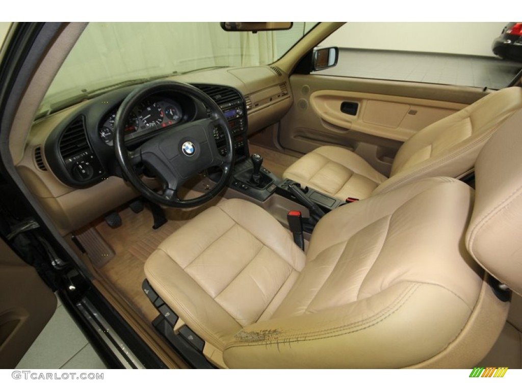 Tan Interior 1998 BMW 3 Series 323is Coupe Photo #76266665