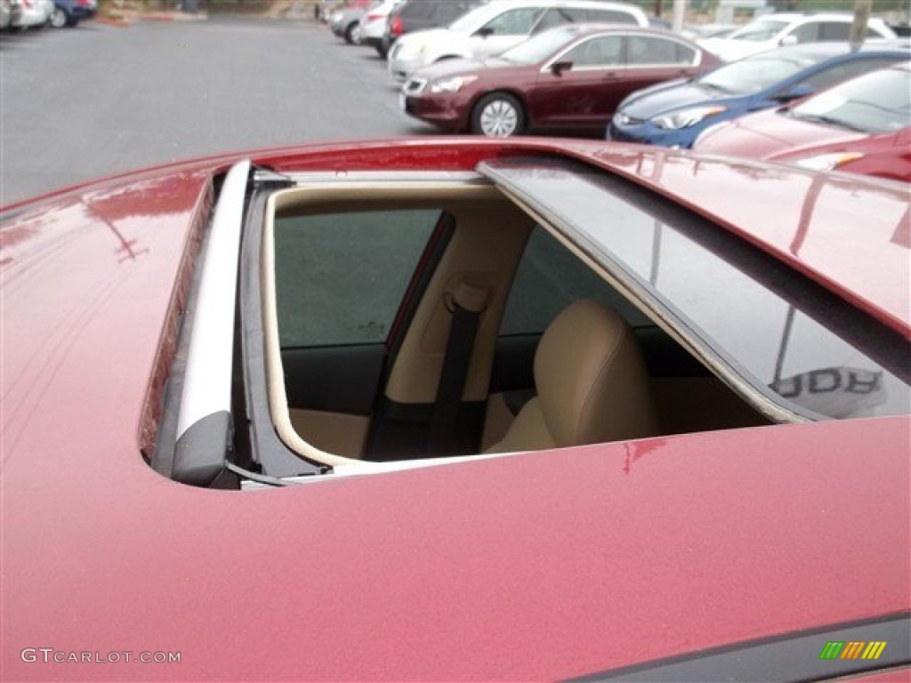 2013 Elantra Limited - Red Allure / Beige photo #18