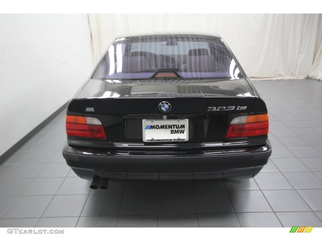 1998 3 Series 323is Coupe - Black II / Tan photo #12