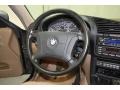1998 BMW 3 Series Tan Interior Steering Wheel Photo