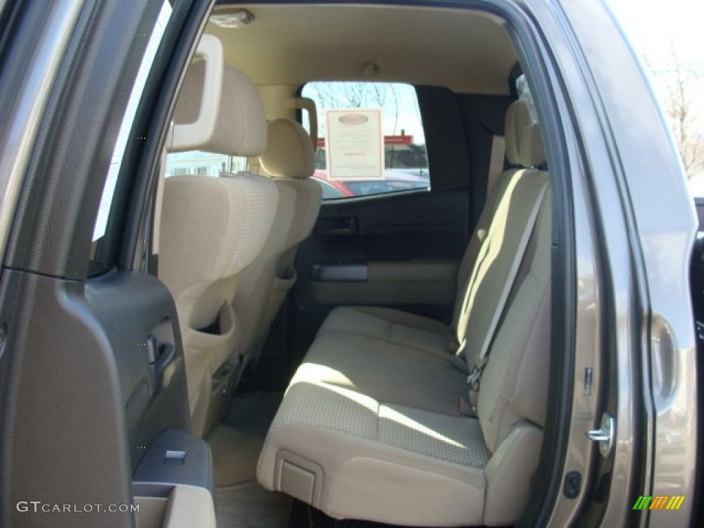 2010 Tundra Double Cab 4x4 - Pyrite Brown Mica / Sand Beige photo #13