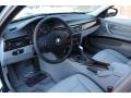 Gray Dakota Leather Prime Interior Photo for 2010 BMW 3 Series #76267877