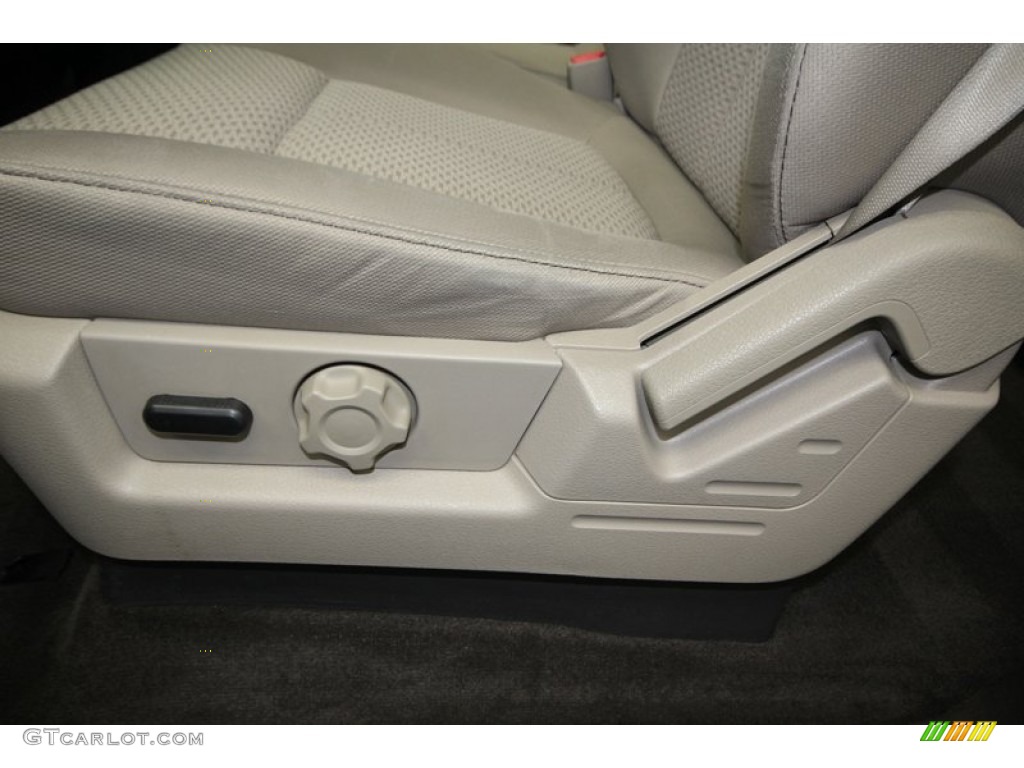 2010 F150 XLT SuperCrew - Sterling Grey Metallic / Medium Stone photo #17