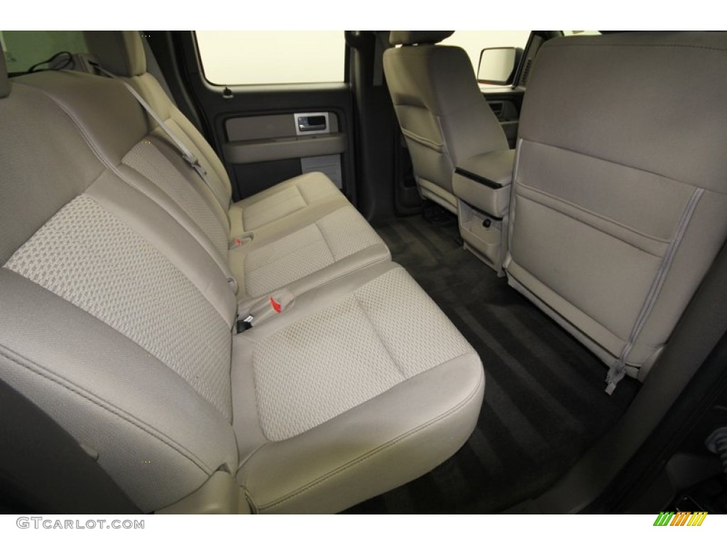 2010 F150 XLT SuperCrew - Sterling Grey Metallic / Medium Stone photo #32