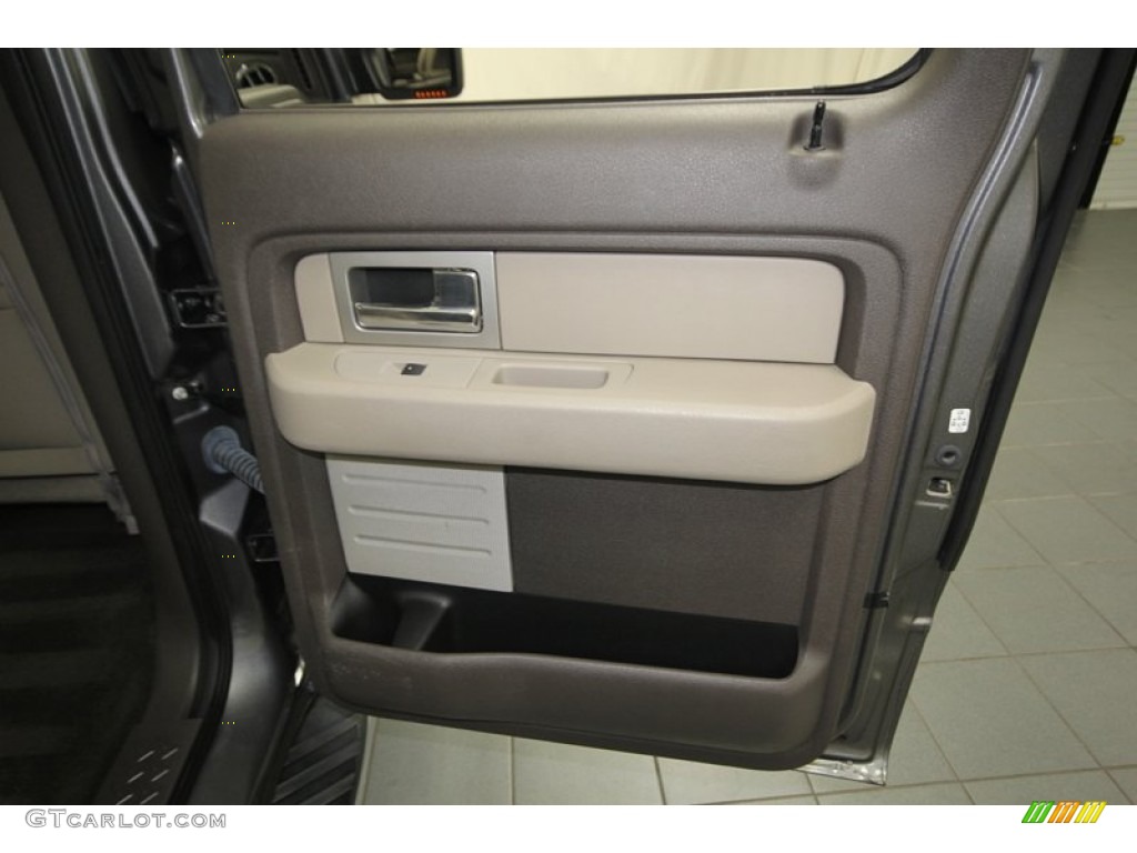 2010 F150 XLT SuperCrew - Sterling Grey Metallic / Medium Stone photo #33