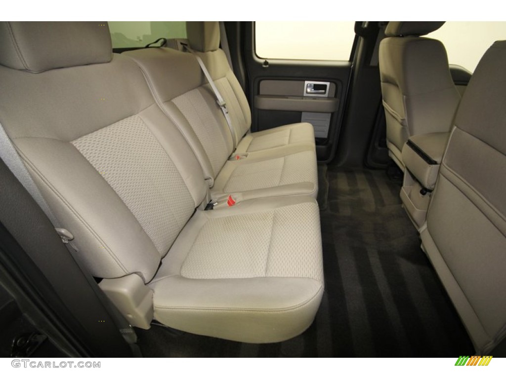2010 F150 XLT SuperCrew - Sterling Grey Metallic / Medium Stone photo #34